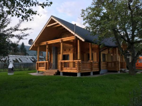 Tadziówka - dom z bali, Węgierska Górka